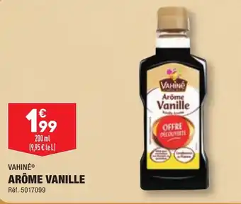 ALDI VAHINÉ® ARÔME VANILLE offre