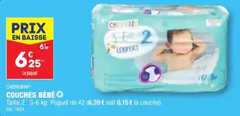 ALDI CHERUBI COUCHES BÉBÉ✪ offre