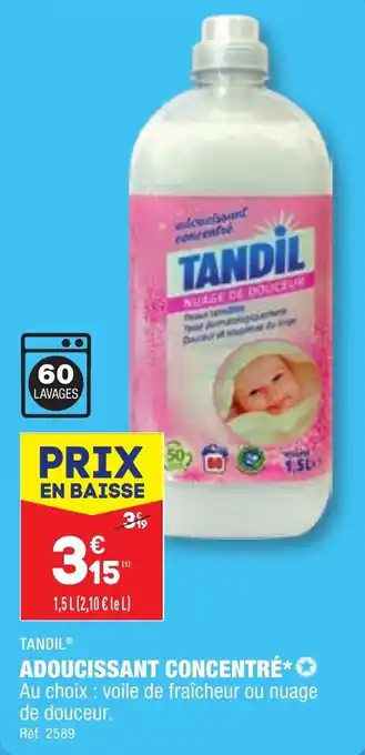 ALDI TANDIL® ADOUCISSANT CONCENTRÉ offre