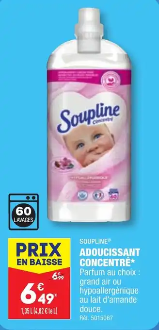 ALDI SOUPLINE® ADOUCISSANT CONCENTRÉ* offre