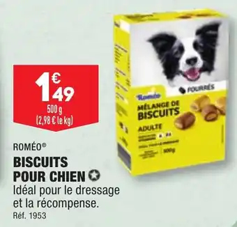 ALDI ROMÉO® BISCUITS POUR CHIEN ✪ offre