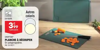 ALDI CROFTON® PLANCHE À DÉCOUPER offre