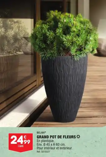 ALDI BELAVI® GRAND POT DE FLEURS offre