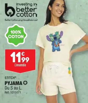 ALDI STITCHⓇ PYJAMA✪ offre