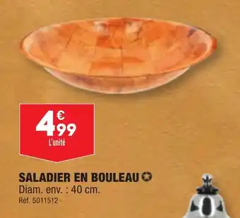 ALDI SALADIER EN BOULEAU offre