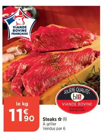 Bi1 Steaks offre
