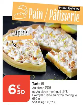 Bi1 Tarte (B) offre