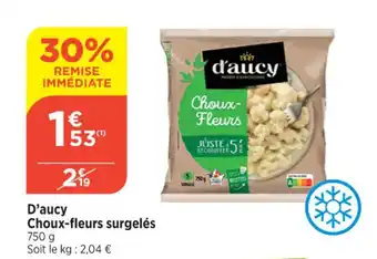 Bi1 D'aucy Choux-fleurs surgelés offre