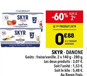 Supeco SKYR DANONE offre