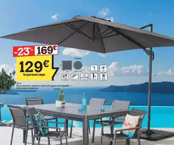 Centrakor le parasol cayo offre