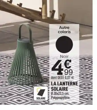 Centrakor La lanterne solaire offre