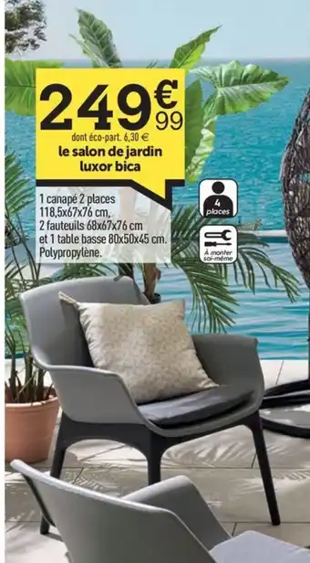 Centrakor le salon de jardin offre