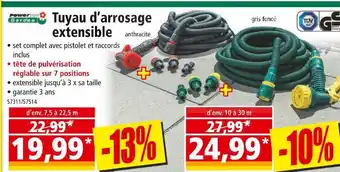 Power Garden Tuyau dâarrosage extensible