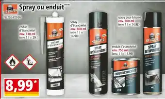 Norma MR.HELPER Spray ou enduit offre