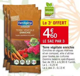 Fertiligène Terre végétale enrichie