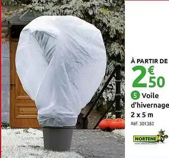Mr Bricolage Voile D'hivernage 2 X 5 M Nortene offre