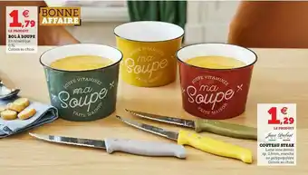 Hyper U Couteau Steak offre