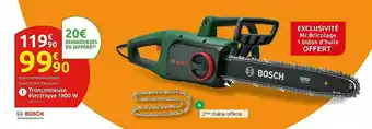 Mr Bricolage Tronçonneuse électrique 1800 W Bosch offre