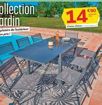 Gifi Chaise Oslow 3 coloris au choix, p-17 offre