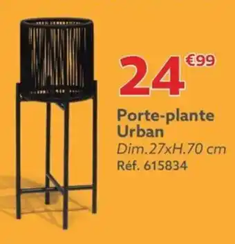 Gifi Porte-plante Urban Dim.27xH.70 cm offre