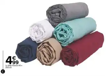 Carrefour Linge de lit "polycoton" offre