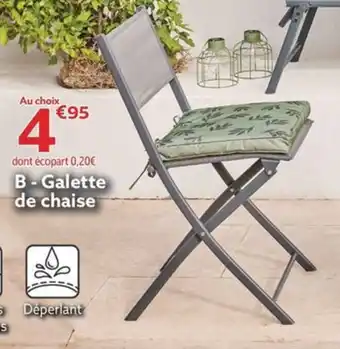 Gifi Galette de chaise offre