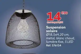 Gifi Suspension solaire offre