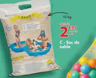 Gifi C - Sac de sable offre