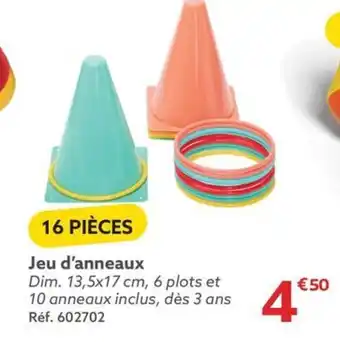 Gifi Jeu d'anneaux offre