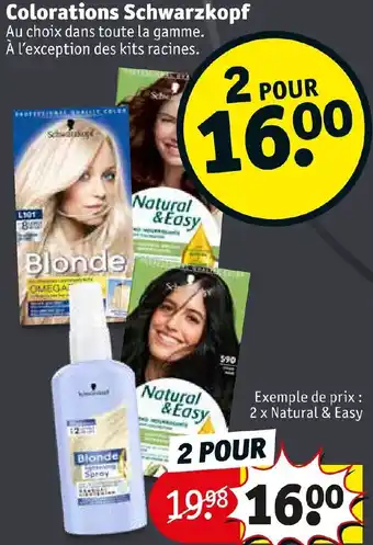 Coloration schwarzkopf