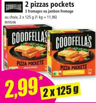 Norma 2 pizzas pockets offre