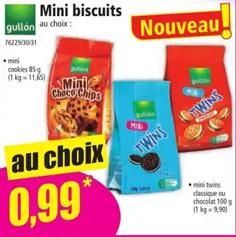 Norma Mini biscuits offre