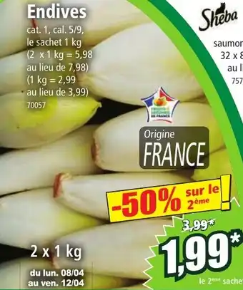 Norma Endives offre