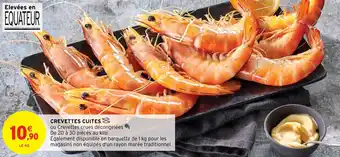 Intermarché Hyper CREVETTES CUITES offre