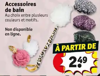 Accessoires de bain