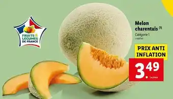 Lidl Melon charentais offre