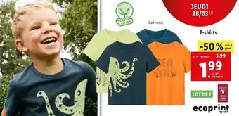 Lidl T-shirts offre