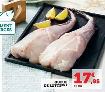 Super U Queue de lotte offre
