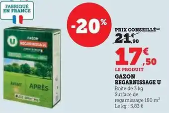 Hyper U U - gazon regarnissage offre