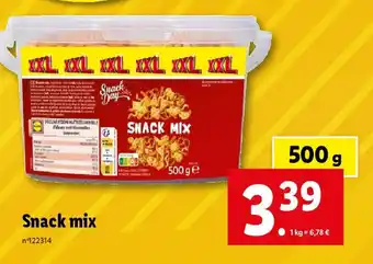 Lidl Snack mix offre