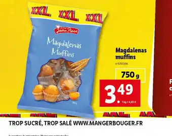 Lidl Magdalenas Muffins offre