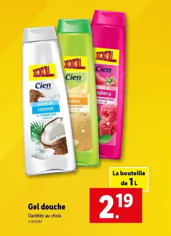 Lidl Gel douche Variétés au choix offre