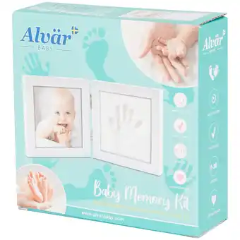 Action Action Kit cadre photo empreinte bébé Alvär offre