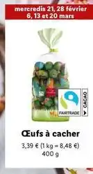Favorina - œufs à cacher