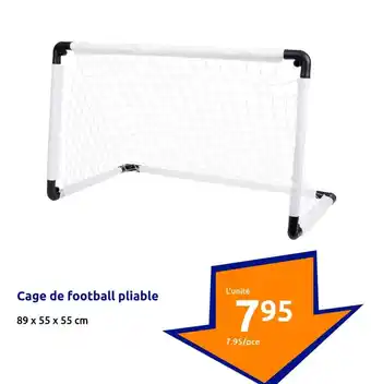 Action Cage de football pliable offre