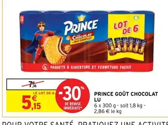 Intermarché Hyper PRINCE GOÛT CHOCOLAT LU offre
