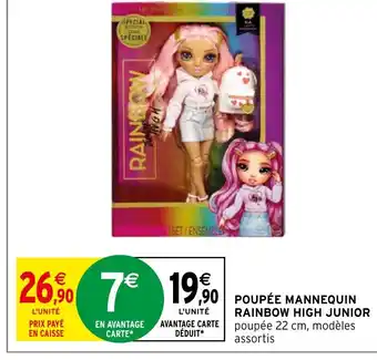 Intermarché Hyper POUPÉE MANNEQUIN offre