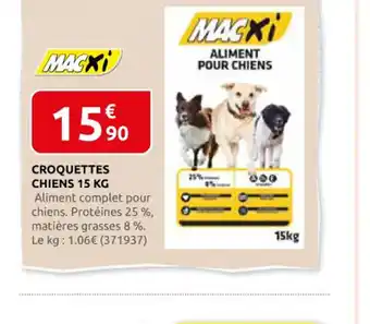 Rural Master CROQUETTES CHIENS 15 KG offre