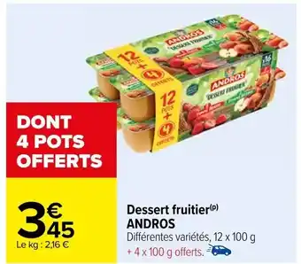 Carrefour Différentes variétés, 12 x 100 g offre