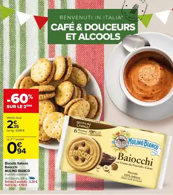 Carrefour Biscuits Italiens Baiocchi MULINO BIANCO offre